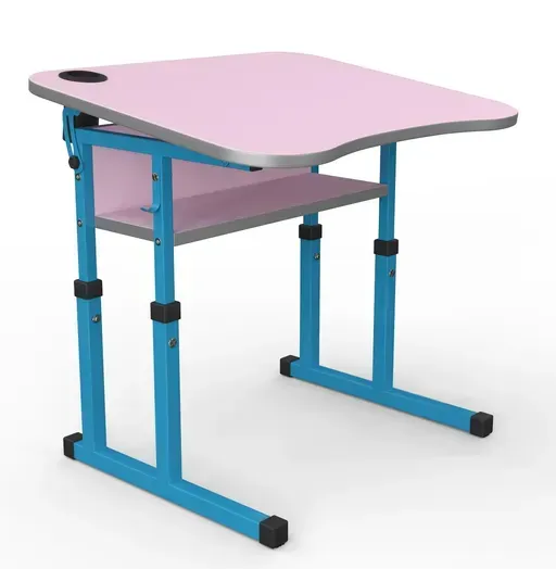 Стіл учнівський №4-7 з регулюванням куту нахилу стільниці 700х585 МФ Вересень